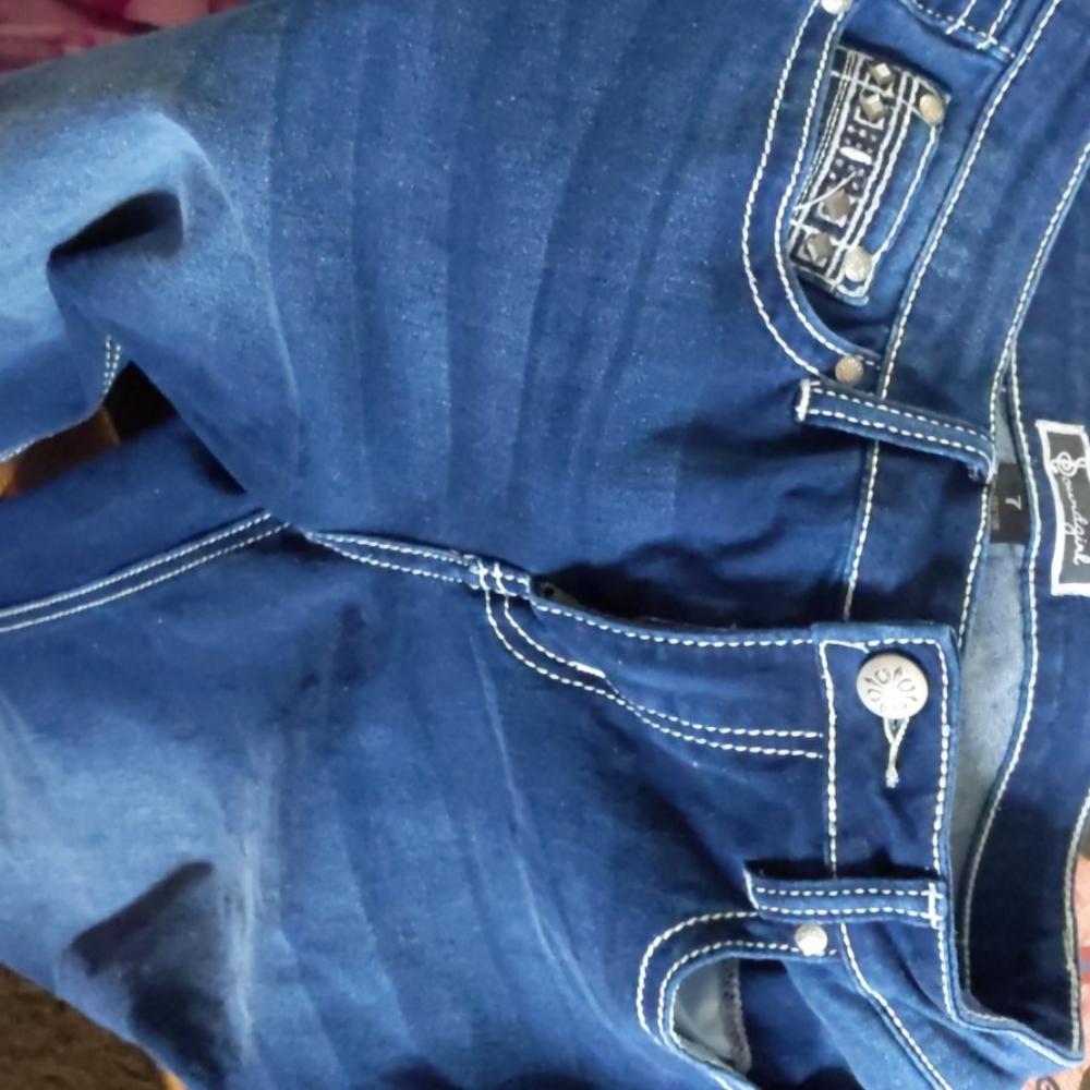 New Soundgirl sz 7 boot cut jeans
